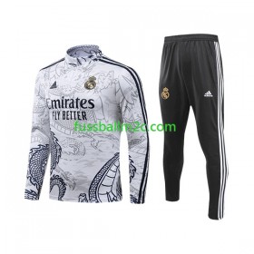 Real Madrid Dragon Weiß Sweatshirts Anzüge 2023-2024